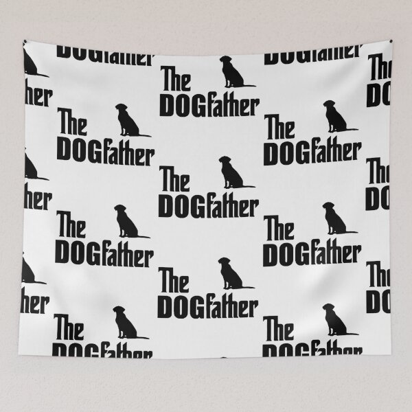 Item preview, Funny Dog Father The GodFather God Father The Dog Father Love BBQ Chicken Pig Cow Walk into a Bar B Q The End Art Design Happy Apparel Essential Inspiration Joy Mood Funny designed and sold by DesignByHeartUK.