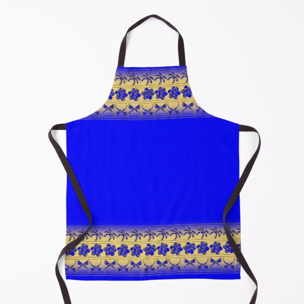 Item preview, Gold n' Blue Tropical Trimming designed and sold by Gravityx9.