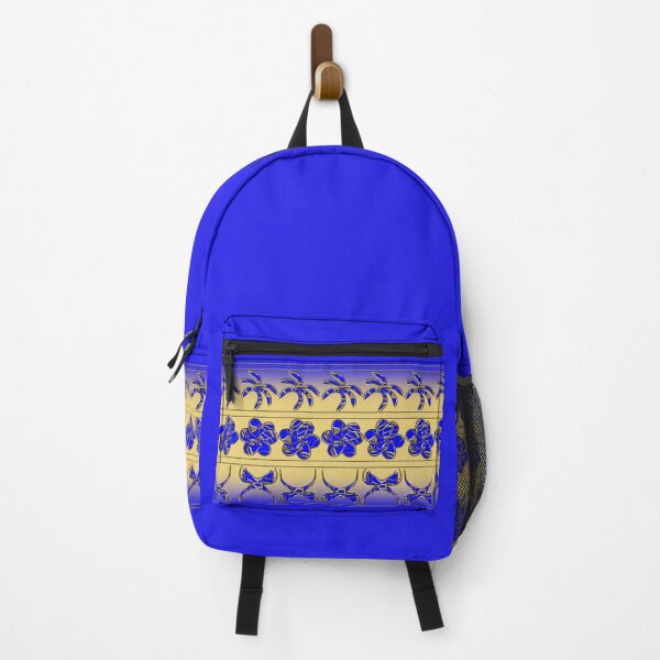 Item preview, Gold n' Blue Tropical Trimming designed and sold by Gravityx9.