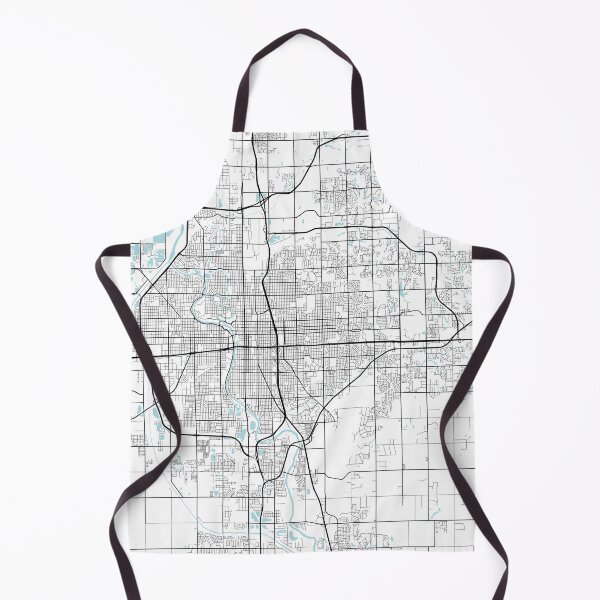 Item preview, Wichita City Map of Kansas, USA - Circle designed and sold by deMAP.