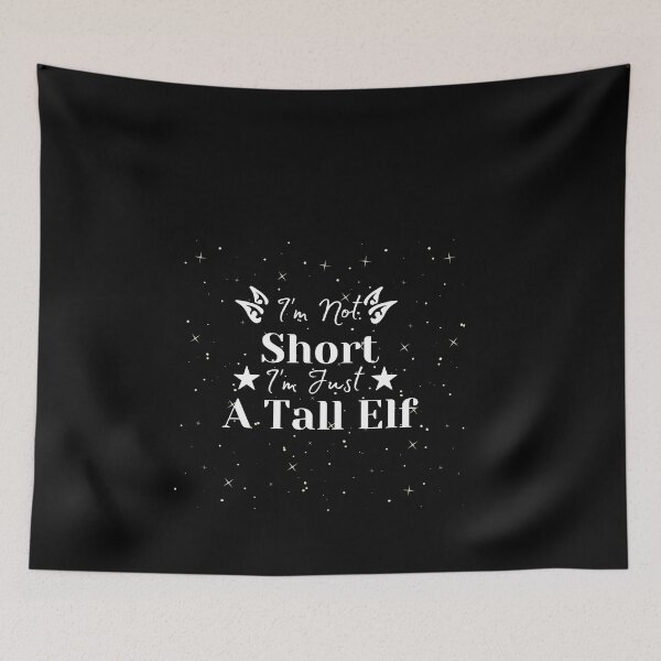 Item preview,  I'm Not Short I'm Just a Tall Elf - Christmas Elf - Ugly Christmas Sweater designed and sold by prodesignerpro.