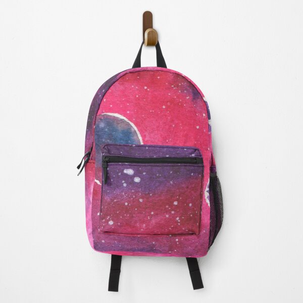 Item preview, Pink Planets In Deep Space Galaxy Painting Design designed and sold by galleasstudio.