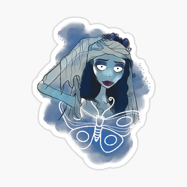 "Corpse Bride" Sticker for Sale by redentoridan | Redbubble