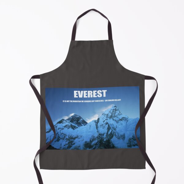 Item preview,  Mount Everest and Hillary quote designed and sold by beavo.