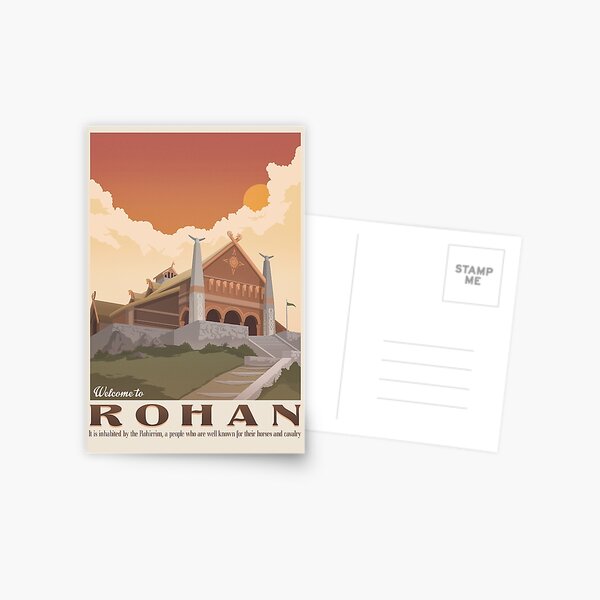 The land of horses Postcard