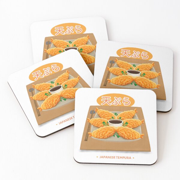 Item preview, fried golden japanese tempura shrimp shushi bar temaki suchi designed and sold by SuperiorPrints.