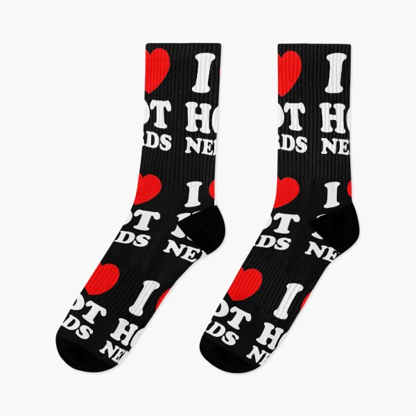Item preview, I Love Heart Hot Nerds designed and sold by Rongway76.