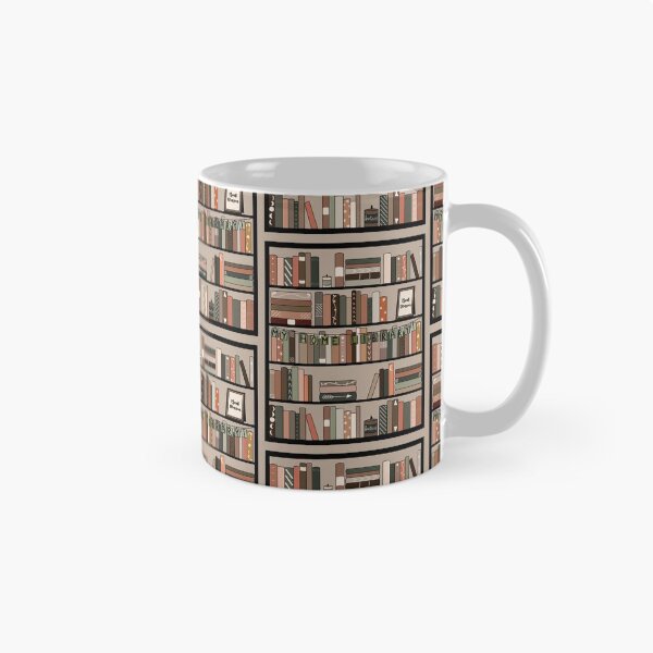 Item preview, Home Library Bookshelf designed and sold by WondrousDoodles.