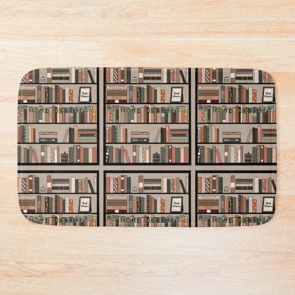 Item preview, Home Library Bookshelf designed and sold by WondrousDoodles.
