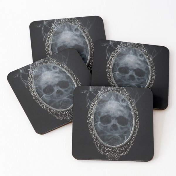 Item preview, Smoke mirror skull designed and sold by NoahDea.