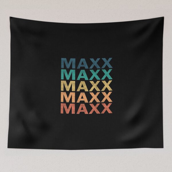 Item preview, Maxx Name T Shirt - Maxx Vintage Retro Maxx Name Gift Item Tee designed and sold by mackpatsy.