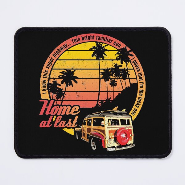 Item preview, Retro Woodie Surf Wagon and Sunset designed and sold by GraphicAlchemy.