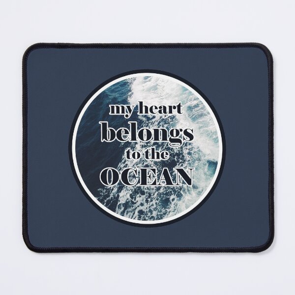 Item preview, My heart belongs to the ocean designed and sold by LaurasNature.
