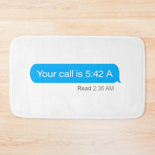 Item preview, Call Time Text Message designed and sold by goodbai.