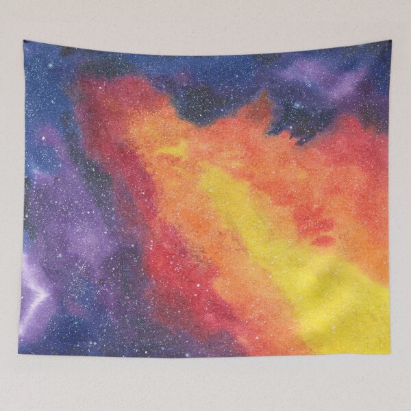 Item preview, Big Bang Of A Distant Star Abstract Galaxy Painting Design designed and sold by galleasstudio.