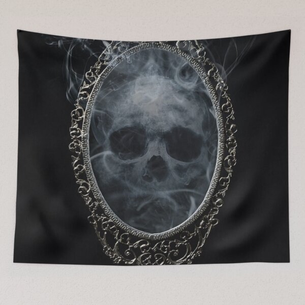 Item preview, Smoke mirror skull designed and sold by NoahDea.