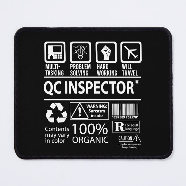 Item preview, Qc Inspector T Shirt - MultiTasking Certified Job Gift Item Tee designed and sold by andahanson.