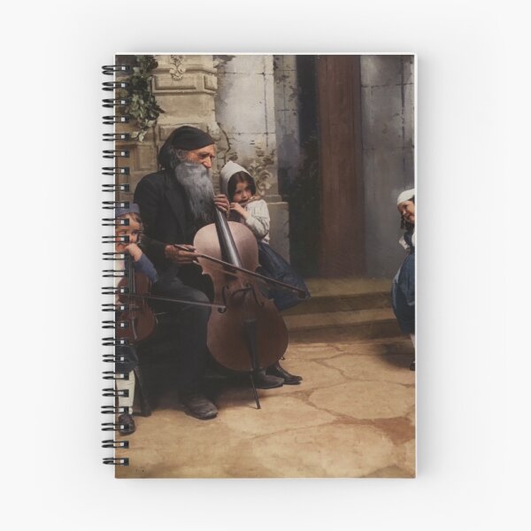 Item preview, Old man with cello and 3 children designed and sold by Mario  Unger.