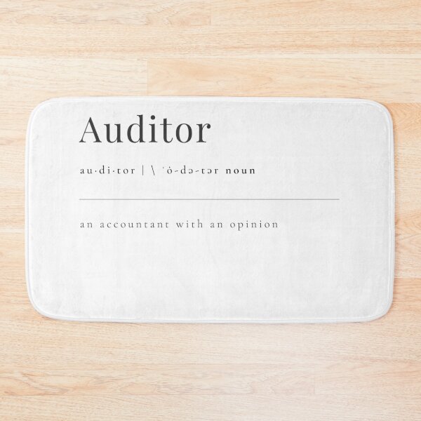 Item preview, Auditor - An accountant WITH an OPINION designed and sold by rgsblo.