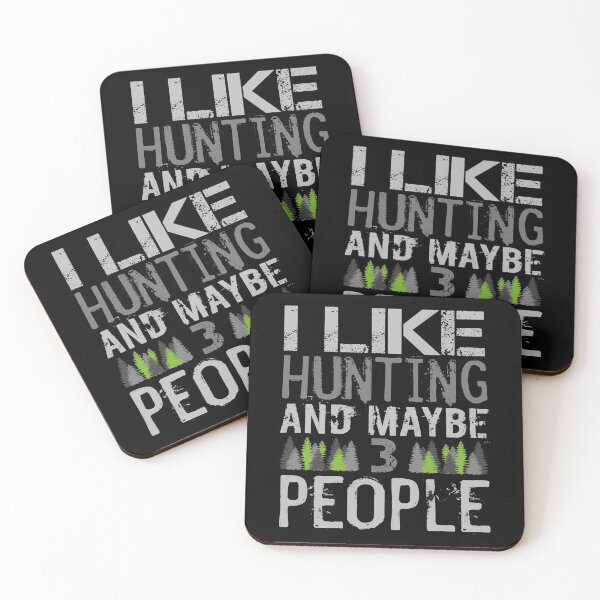 Item preview, I like hunting and maybe 3 people designed and sold by cizito.