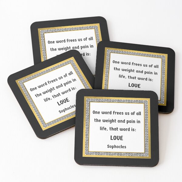 Item preview, Sophocles Quote designed and sold by artistoutfitter.