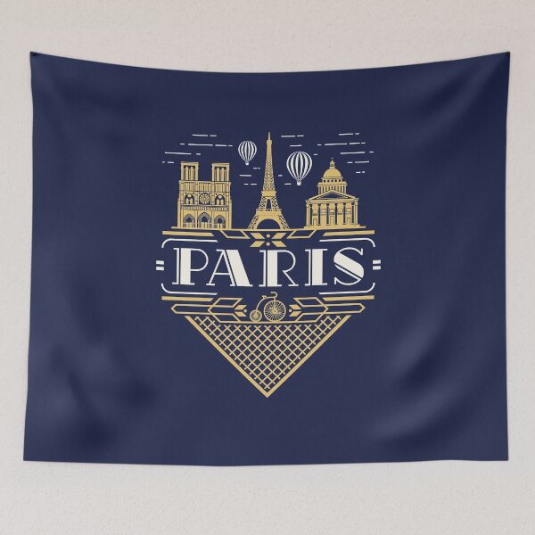 Item preview, Paris France Art Deco Souvenir designed and sold by jaygo.