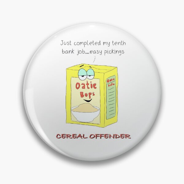 Item preview, Cereal Offender designed and sold by DearCranley.