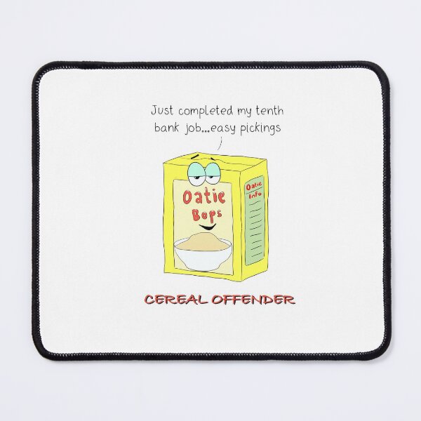 Item preview, Cereal Offender designed and sold by DearCranley.