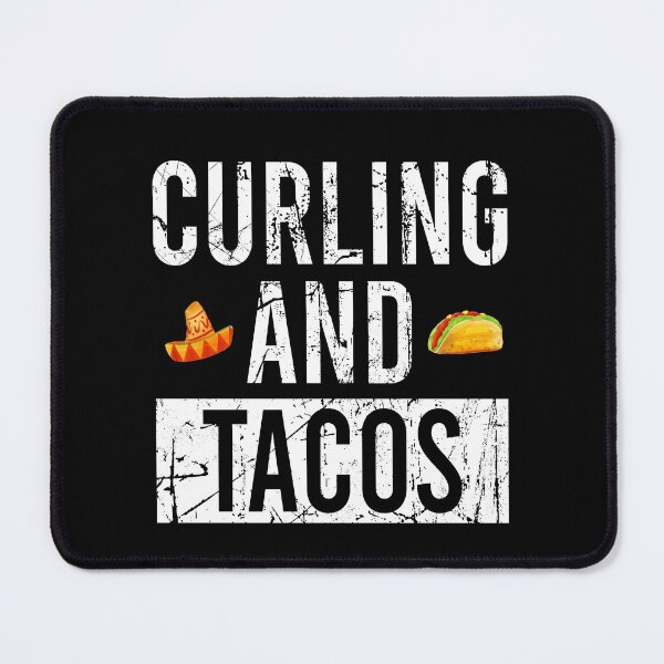 Item preview, Curling and tacos designed and sold by DuaneGarrett.