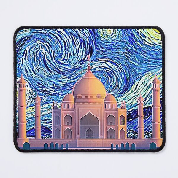 Item preview, taj mahal in stary night designed and sold by Toothless-3377.