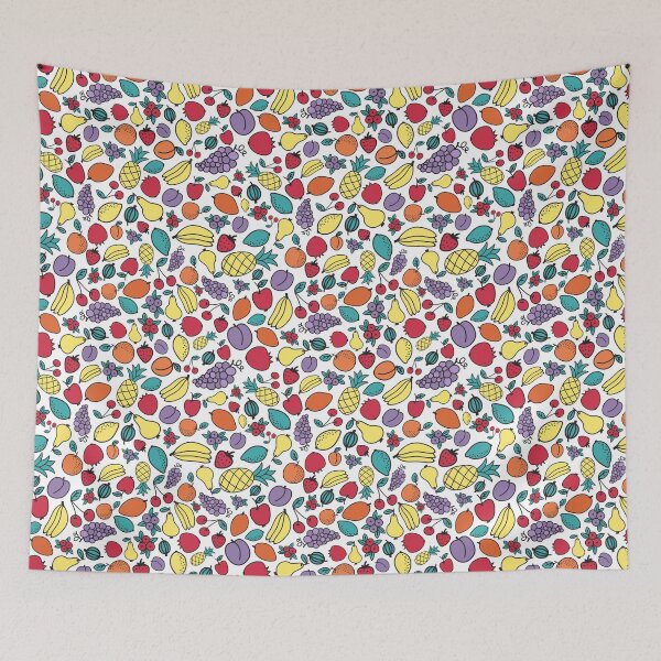 Item preview, Cute fruits pattern designed and sold by runlenarun.