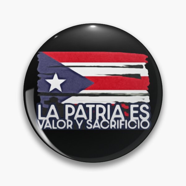 Item preview, La Patria es Valor y Sacrificio, Puerto Rico, Rita Moreno, West Side Story, Puerto Rico Pride, Las Nacionalistas, Broadway Musical fan designed and sold by RisingFrequency.