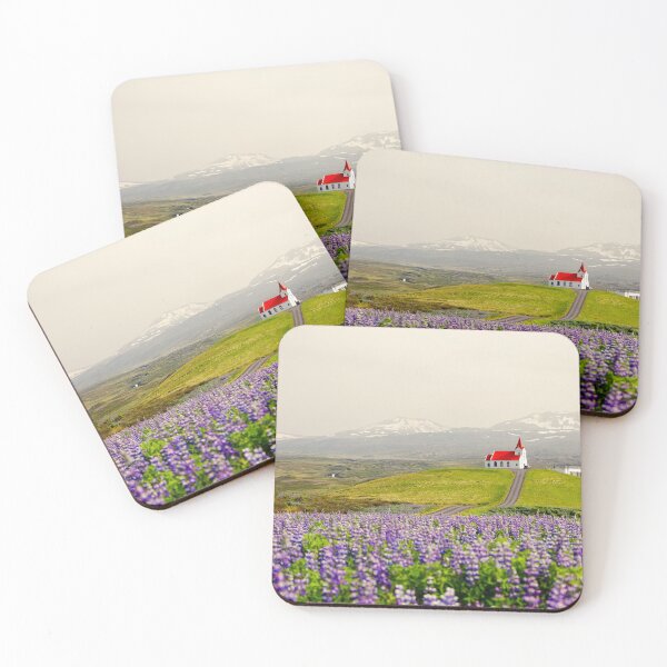 Item preview, Church in the Lupine Field designed and sold by Klaus Brandstaetter.