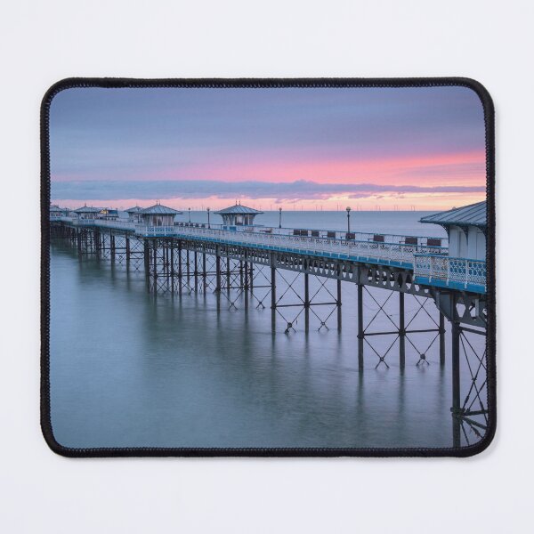 Item preview, Llandudno Pier on a Windy Day designed and sold by MargaretClavell.