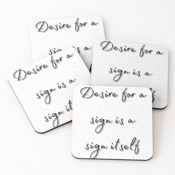 Item preview, Desire for a sign is a sign itself designed and sold by Aviksha.