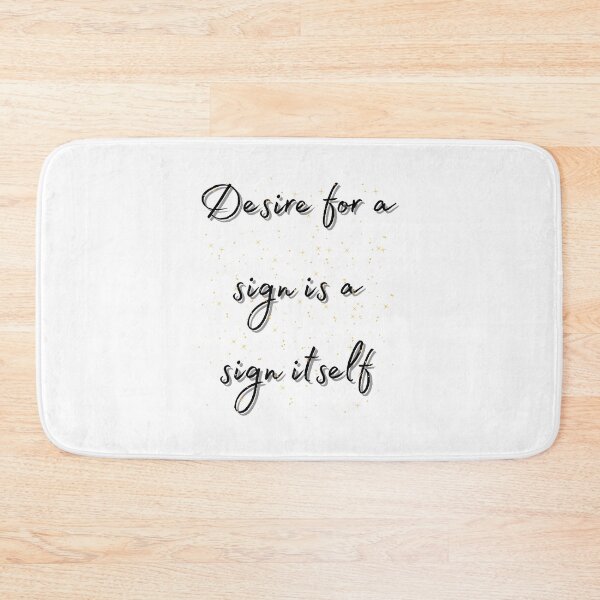 Item preview, Desire for a sign is a sign itself designed and sold by Aviksha.