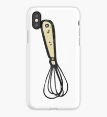 cartoon whisk iPhone Case