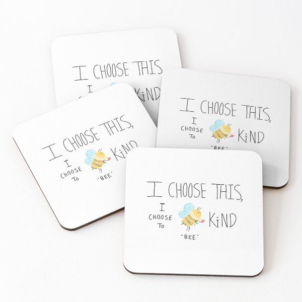 Item preview, I choose this, I choose to (bee) kind designed and sold by Bee-bud.