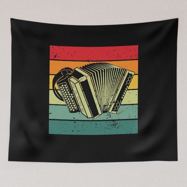 Item preview, Accordion Accordionist Gift Retro Accordionist designed and sold by Lenny Stahl.