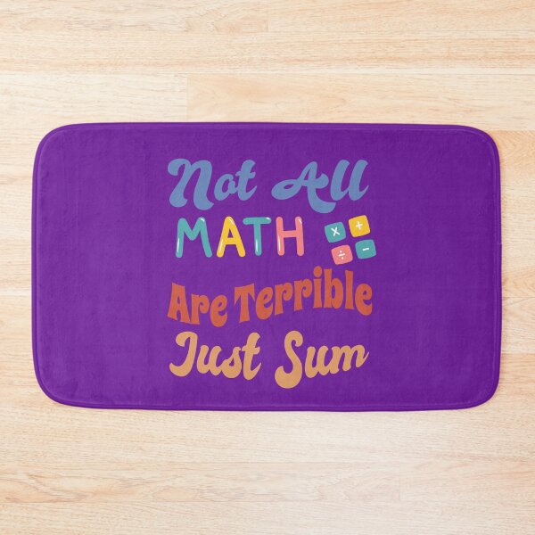 Item preview, Not All Math Puns Are Terrible Just Sum funny vntage quote designed and sold by Linizarti-casely Store.