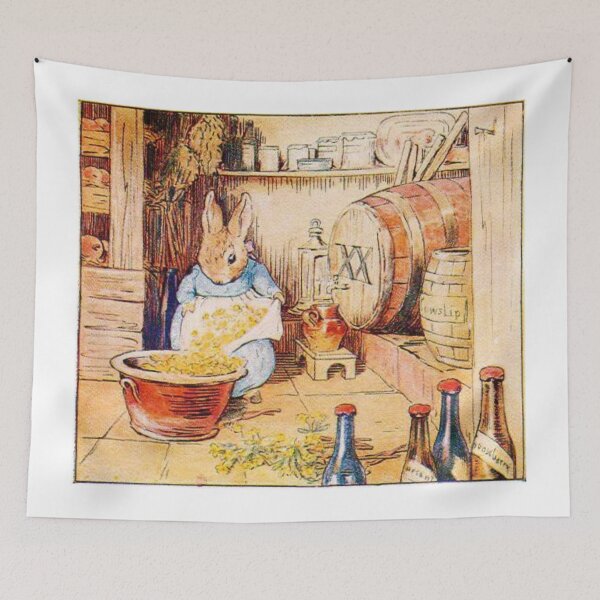 Artikelvorschau, Beatrix Potter Kaninchen Illustration entworfen und verkauft von Pinkmagenta.
