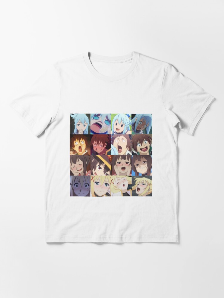 4 Styles Kono Subarashii Sekai Ni Shukufuku Wo! Short Sleeve Cartoon Anime  Short Sleeve High Quality Cartoon Color T Shirt - Buy 4 Styles Kono  Subarashii Sekai Ni Shukufuku Wo! Short Sleeve