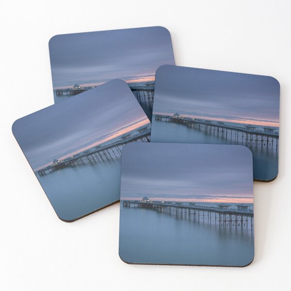 Item preview, Llandudno Pier on a Windy Day designed and sold by MargaretClavell.
