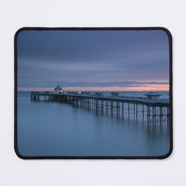 Item preview, Llandudno Pier on a Windy Day designed and sold by MargaretClavell.