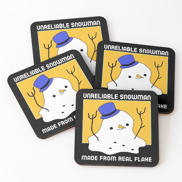 Item preview, Unreliable Snowman designed and sold by AwakenedCraft.