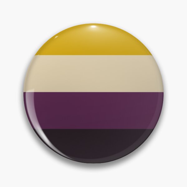 Item preview, Desaturated nonbinary flag designed and sold by Honeysunlesbian.