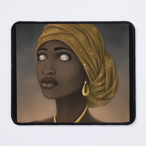 Item preview, Seer| Beautiful Black Woman Fantasy Art | Black woman art designed and sold by Shakira Rivers.