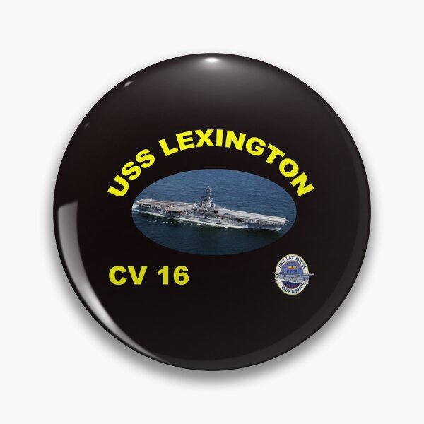 Item preview, CV-16 USS Lexington At Sea (for dark colors) designed and sold by Nikki SpaceStuffPlus.