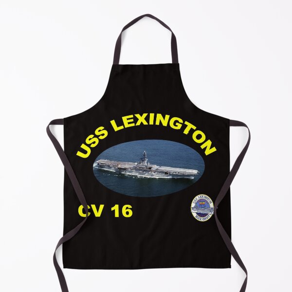Item preview, CV-16 USS Lexington At Sea (for dark colors) designed and sold by Nikki SpaceStuffPlus.