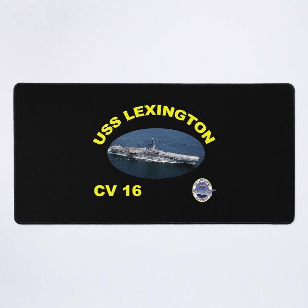 Item preview, CV-16 USS Lexington At Sea (for dark colors) designed and sold by Nikki SpaceStuffPlus.